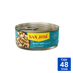 SURTIDO MARISCOS AL AGUA SAN JOSE 190 G