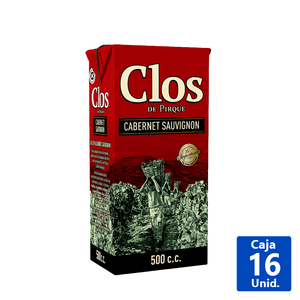 CLOS PIRQUE TETRA CAB/SAUV 13º 500ML