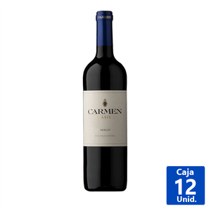 VINO MERLOT CARMEN 13° 700 ML