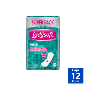 PROTECTORES DIARIOS RESPIRABLES 100 UN.