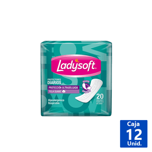 PROTECTORES DIARIOS U/D LADYSOFT 100 UN