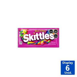 CARAMELOS MASTICABLES WILD BERRY 6U 370G