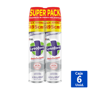 DESINFECTANTE AER. ORIGINAL 2UN DE 495ML