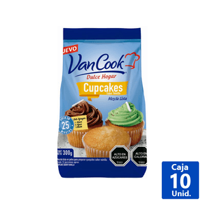 PREMEZCLA CUPCAKES VAN COOK 300 G