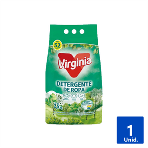 DETERGENTE EN POLVO VIRGINIA 2,5 KG