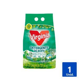 DETERGENTE EN POLVO VIRGINIA 800 G