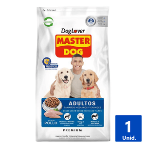 ALIMENTO MASTER DOG ADULTO POLLO 21 KG