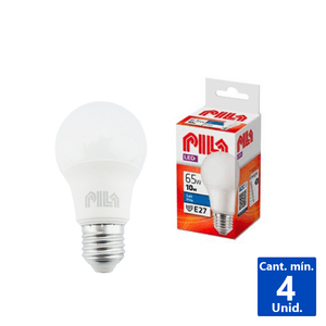 AMPOLLETA LED LUZ FRÍA 10,5W E27  1UN