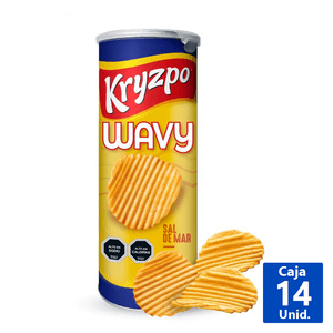 PAPAS FRITAS KRYZPO WAVY SAL DE MAR 110G