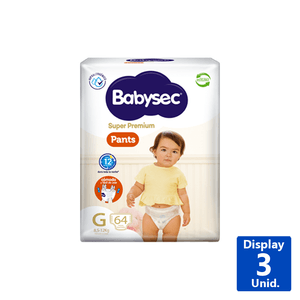 PAÑAL PANTS SUPER PREMIUM G 64 UN.