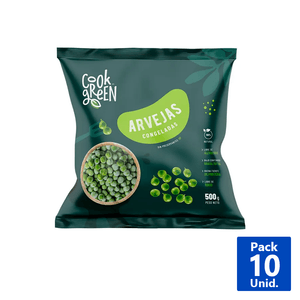 ARVEJAS COOK GREEN 10UN DE 500 G