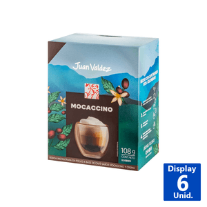 CAFE JUAN VALDEZ MOCACCINO 108GR
