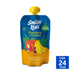 COMPOTA POUCH MANZANA PLATANO 100 G