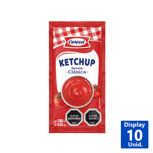 KETCHUP DISPLAY 10UN DE 100 G