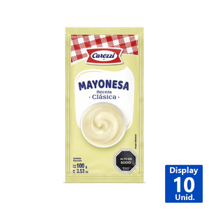 MAYONESA DISPLAY 10UN DE 100 G