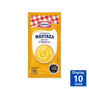 MOSTAZA DISPLAY 10UN DE 100 G