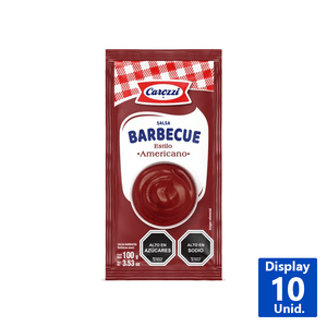 SALSA BARBECUE 10UN DE 100 G