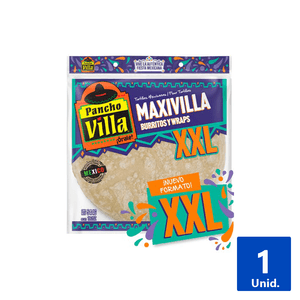 TORTILLAS TACOS Y FAJITAS XXL 8UN. 544G