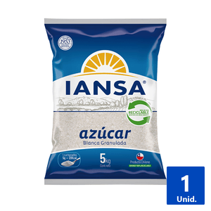 AZÚCAR BLANCA IANSA 5 KG