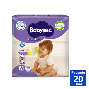 PAÑALES PREMIUM M 20 UN.