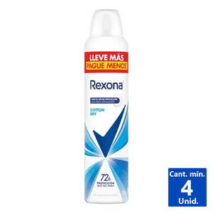 REXONA W DEO AP AER COT DR 148G/250ML