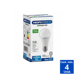 AMPOLLETA CLÁSICA LED L/F 9W E27 1UN