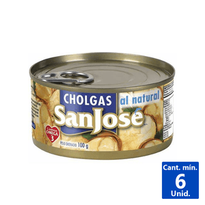 CHOLGAS EN AGUA SAN JOSE 190 G