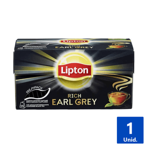 TÉ EARL GREY LIPTON 25 BOLSITAS