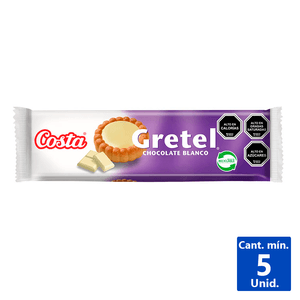 GALLETA GRETEL RELLENO CHOC. BLANCO 85 G