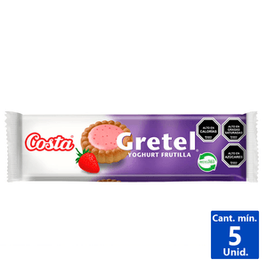GALLETA GRETEL RELLENO FRUTILLA 85 G