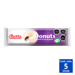 GALLETAS DONUTS CHOCOLATE BLANCO 100 G