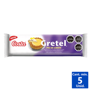 GALLETA GRETEL RELLENO PIE DE LIMÓN 85 G