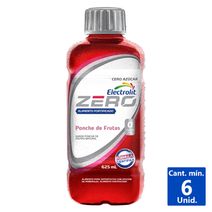 ELECTROLIT ZERO PONCHE DE FRUTAS 625 ML