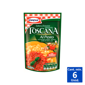 SALSA DE TOMATE TOSCANA AL PESTO 200 G