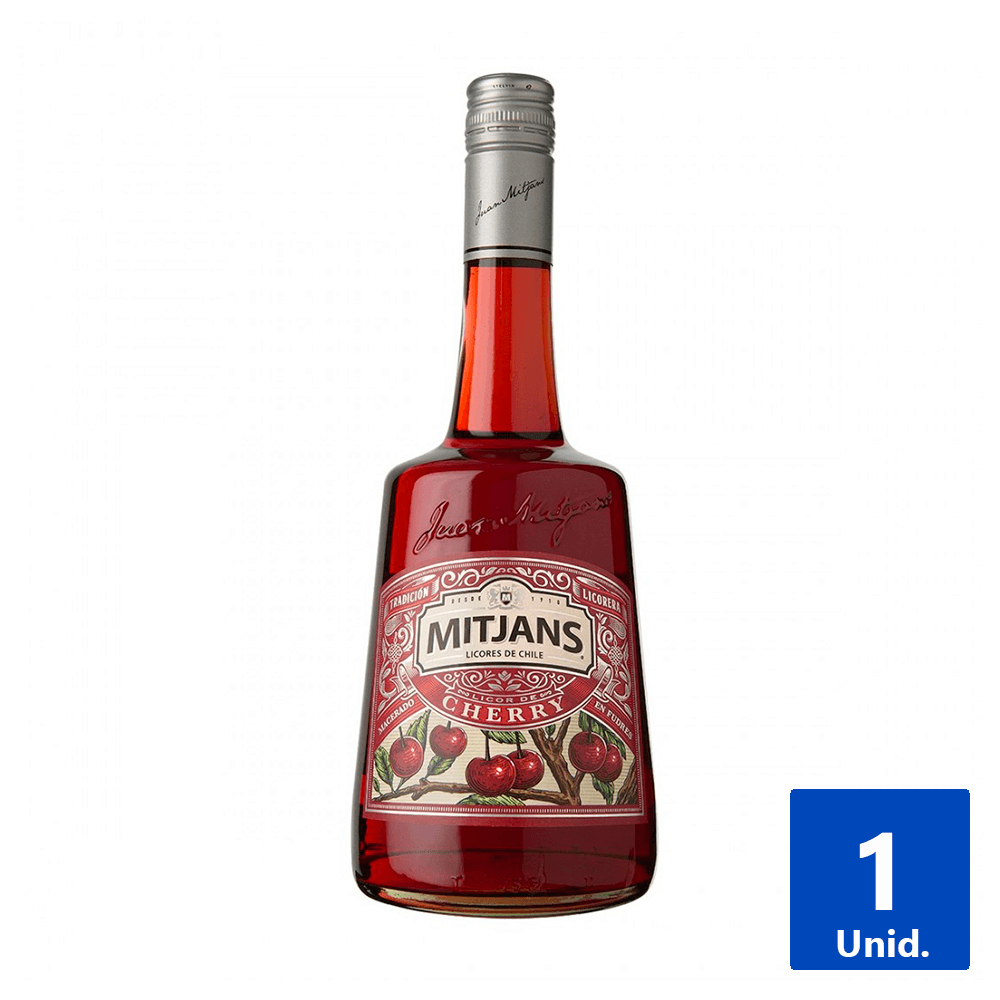 LICOR DE CHERRY MITJANS 20° 750 ML - Dimak Online
