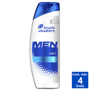 SHAMPOO 3 EN 1 MEN 375ML
