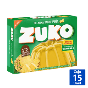 GELATINA DE PIÑA ZUKO 35 G