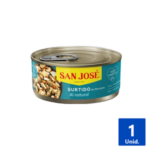 SURTIDO MARISCOS AL AGUA SAN JOSE 190 G