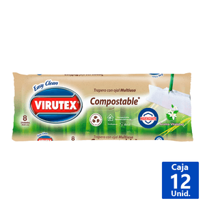 TRAPERO HÚMEDO COMPOSTABLE 8UN