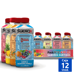SUEROX PACK SABOR SURTIDO 630 ML