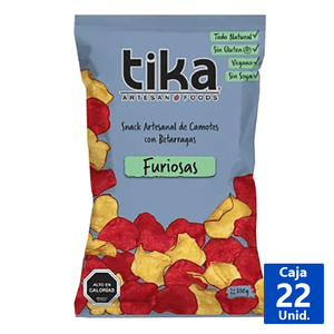 PAPAS FRITAS FURIOSAS TIKA 100 G