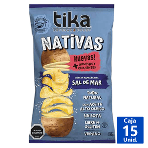 PAPAS FRITAS NATIVAS SAL DE MAR 150 G