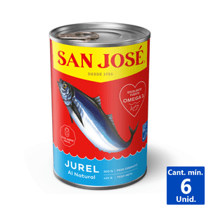 JUREL AL NATURAL SAN JOSE 425 G