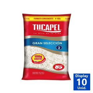 ARROZ G2 GRAN SELECCIÓN TUCAPEL 1,1 K