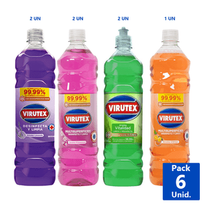 CAJA MIXTA LIMPIADORES 6 UNIDADES