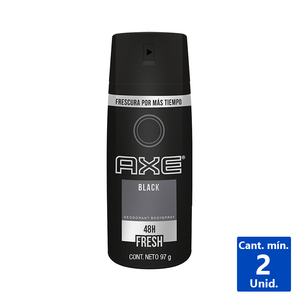 DESODORANTE AEROSOL AXE BLACK 97 G