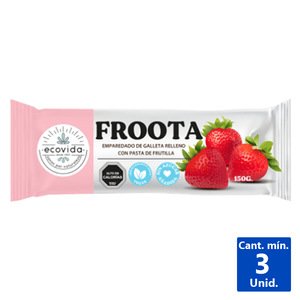 GALLETAS EMPAREDADO FROOTA FRUTILLA 150G