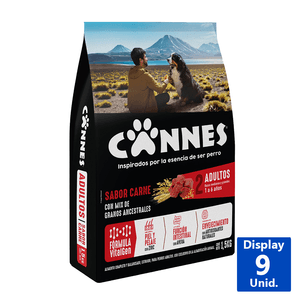 ALIMENTO PERRO CARNE/CEREAL 1,5 KG