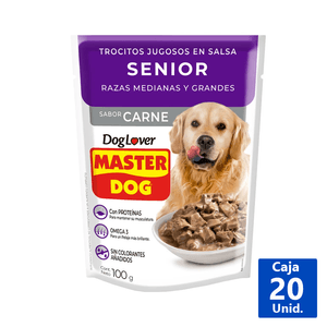ALIMENTO PERRO SENIOR CARNE 100 G