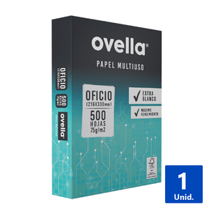 PAPEL MULTIUSO OFICIO 500 H